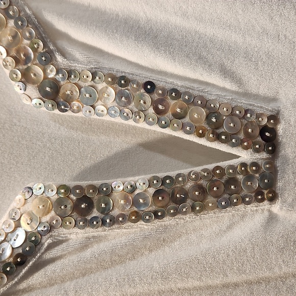 EUC Quaker Factory Women's sz 2X Button Trim Terry cloth Robe - Picture 2 of 7